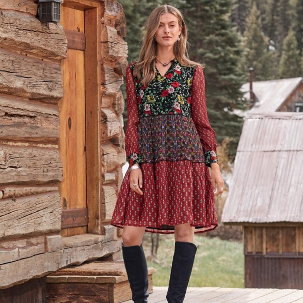 Sundance Patterns Of Wonder Dress Womens Size Small New with Tags Soldout Online - Picture 1 of 15